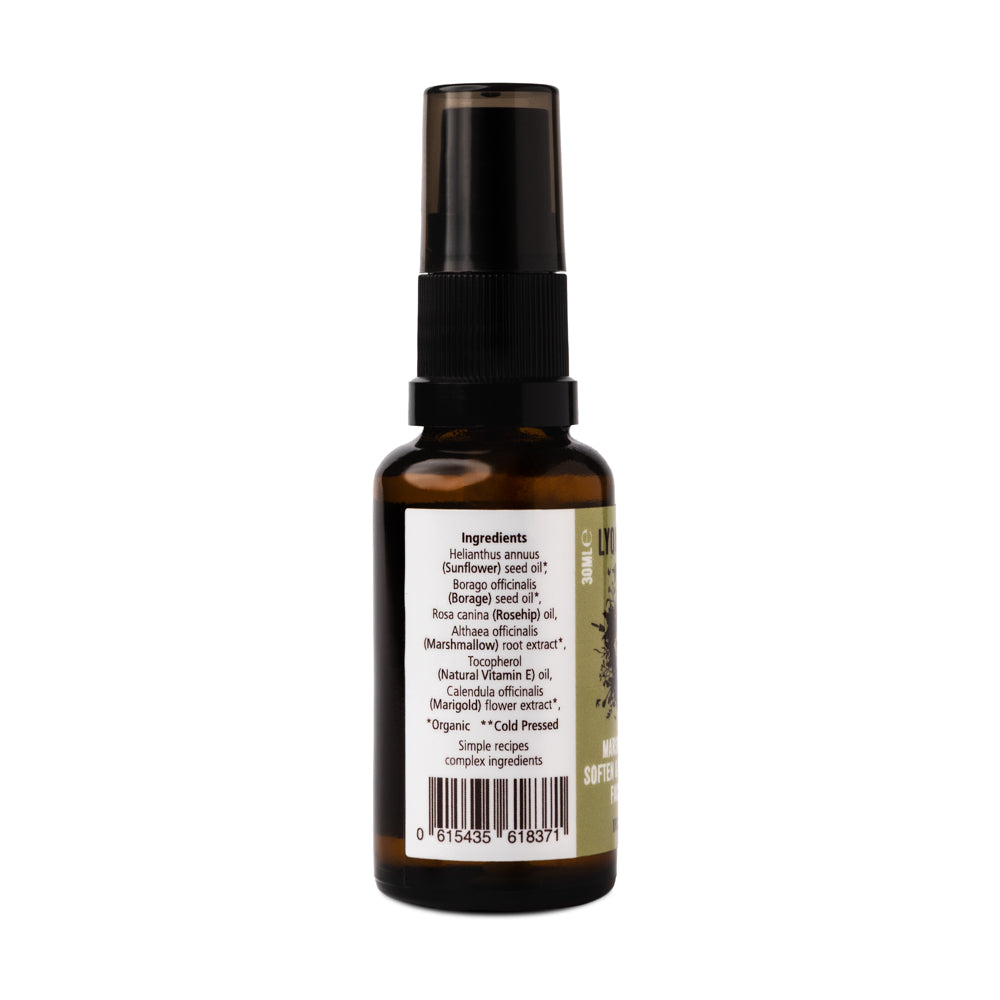 Unscented Marshmallow Soften and Rejuvenate Facial Oil 30ml