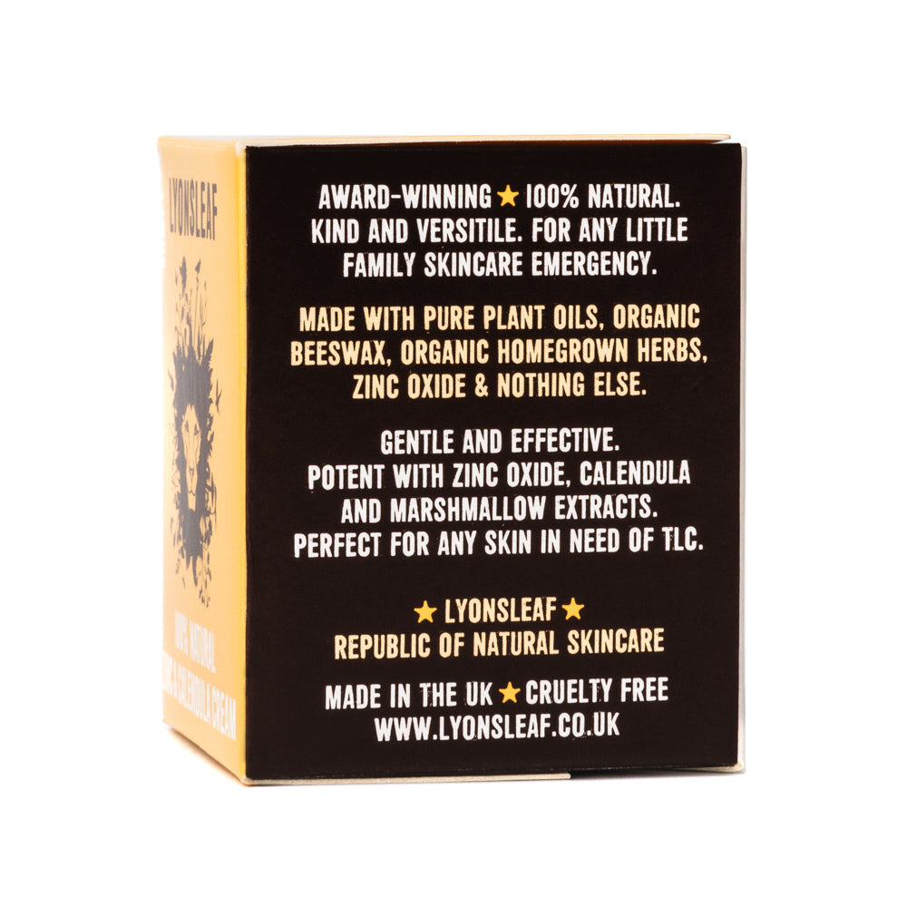 Zinc and Calendula Cream for Skin Care